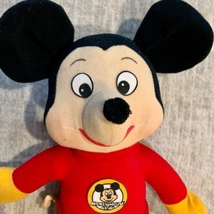 1976 Mickey Mouse plush toy